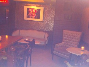 La salle...ambiance Speakeasy