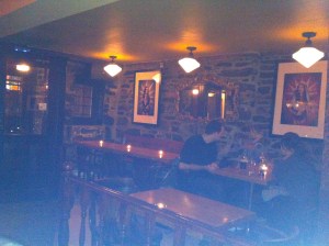 Les murs en pierres...