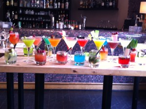 hum.... un éventail des cocktails créations de cet été !!!