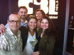 La photo avec nos invités du jour ....Cheers !