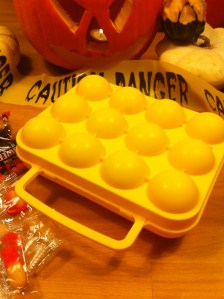 Une boite d'œufs....