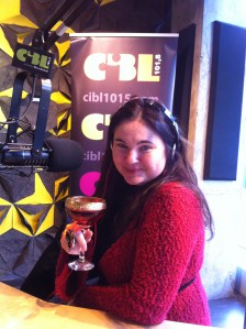 Également sur le plateau radio de l'émission Plaisirs Gourmands à CIBL