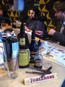 Tout est prêt pour confectionner mon cocktail....