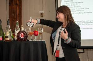 Confection de mes créations à base de Cognac Rémy Martin....