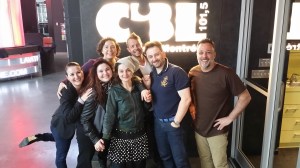 Tadam... l'équipe gourmande de Plaisirs Gourmands au grand complet....