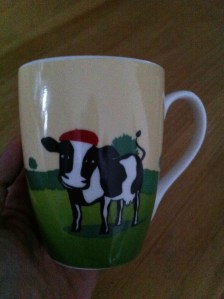 Mon mug St Rémy à la crème....