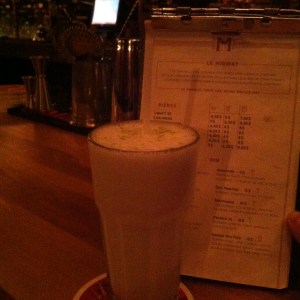 Mon Ramos Fizz...Délicieux !