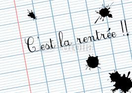C'est la rentrée.....