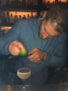 Les zestes de lime...