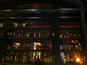 une partie du back bar...