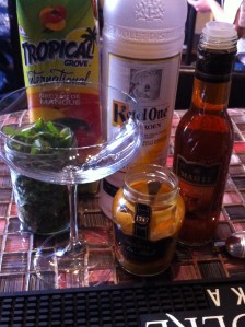 tous les ingrédients...