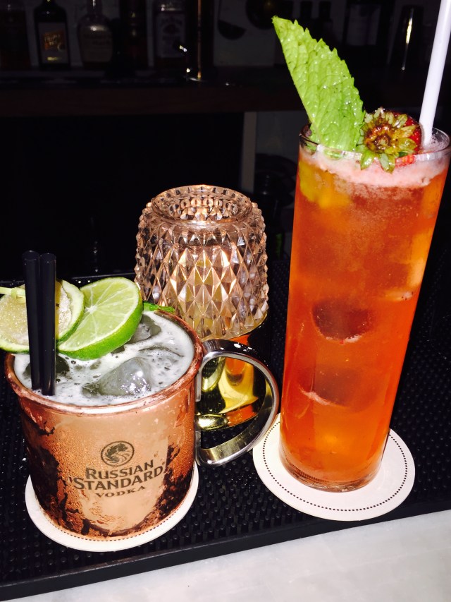 Tadam..... Et voici donc nos cocktails....