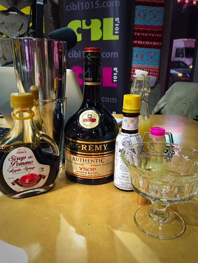 Voilà donc les ingrédients ...