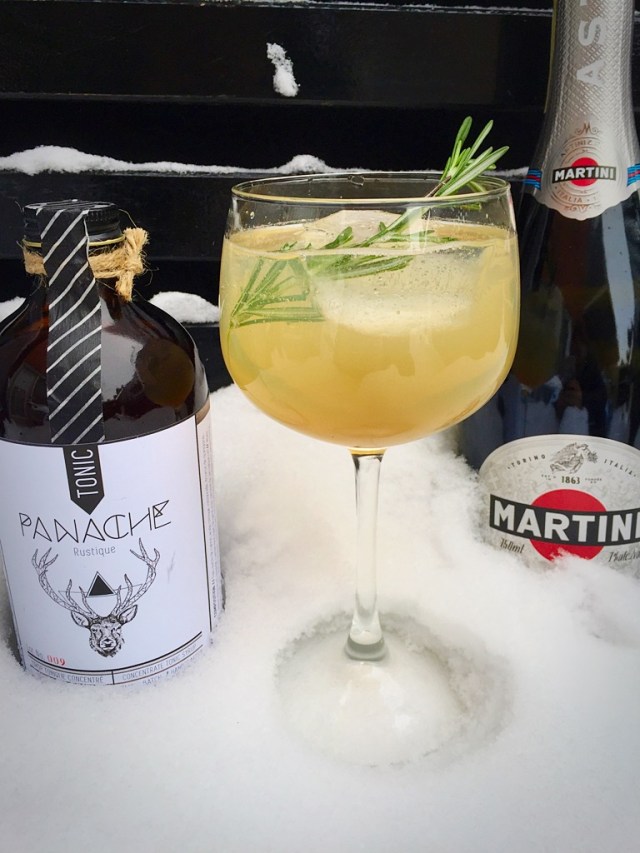 Panache en neige ...